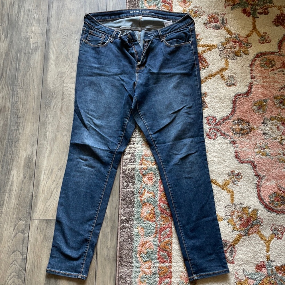 Old navy rockstar mid-rise skinny